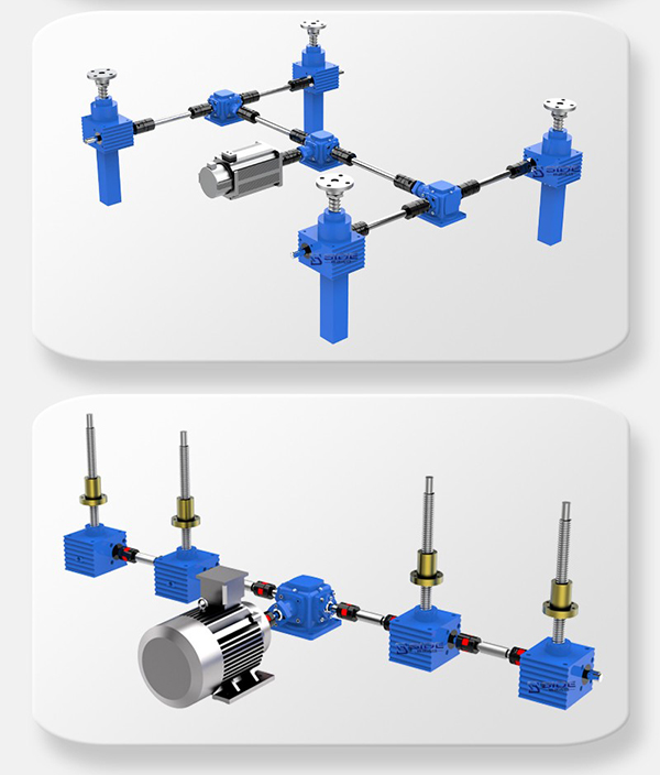 SJ螺旋升降機聯動平臺